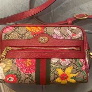 Gucci Floral Handbag